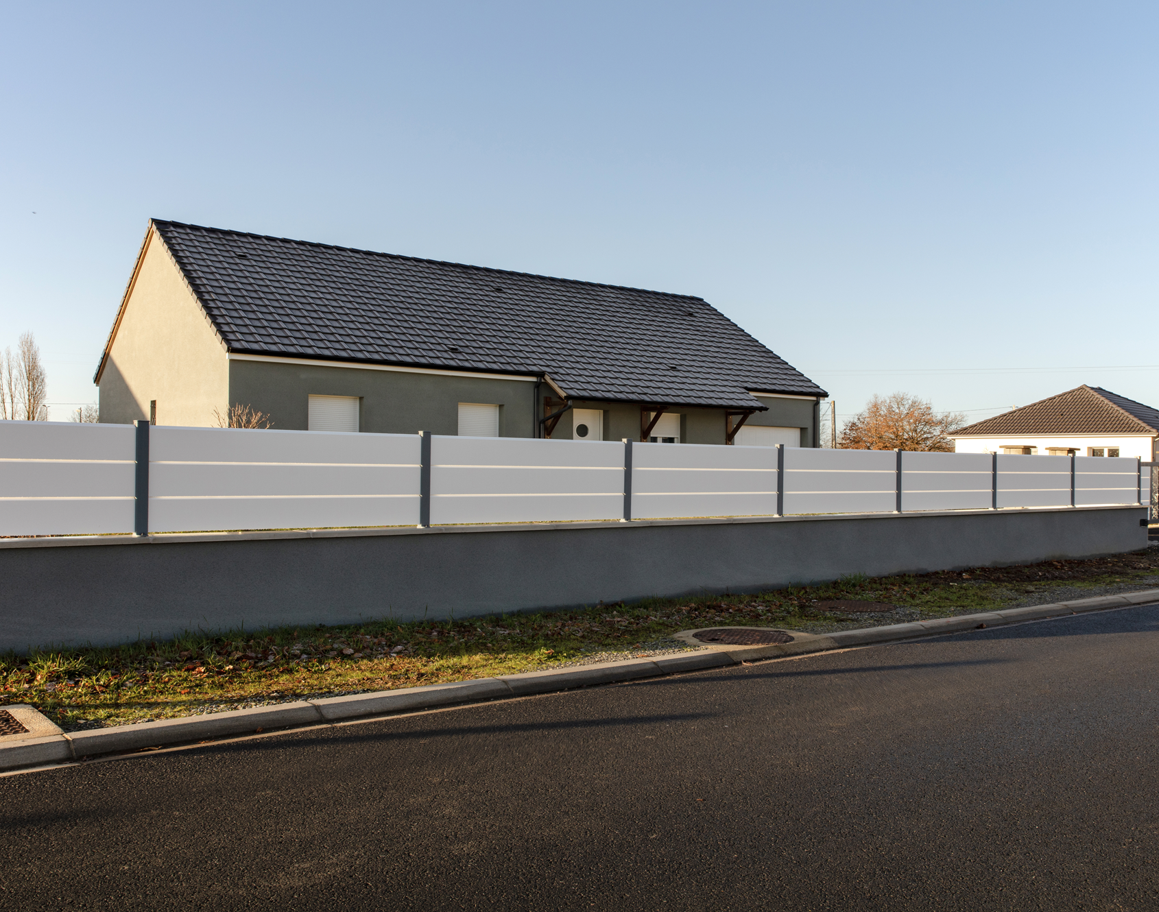 Clôture aluminium Tev par Kostum